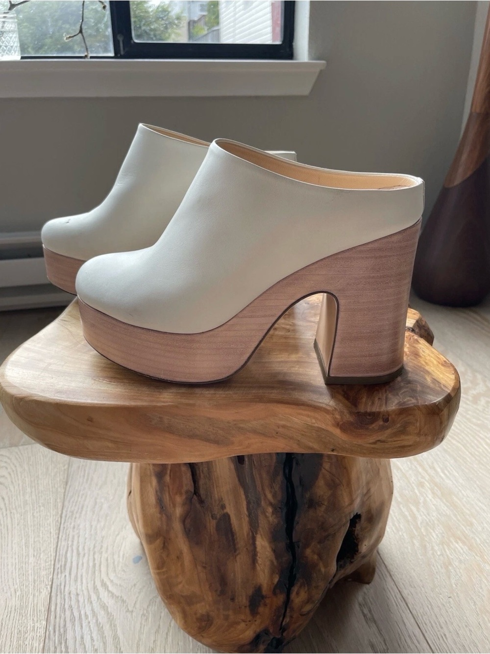 AGL ATTILIO GIUSTI LEOMBRUNI $498 platform Mules high heels platform shoes